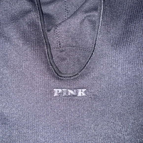PINK Victoria's Secret Black Jumpsuit Onsie. Medium - Picture 4 of 9